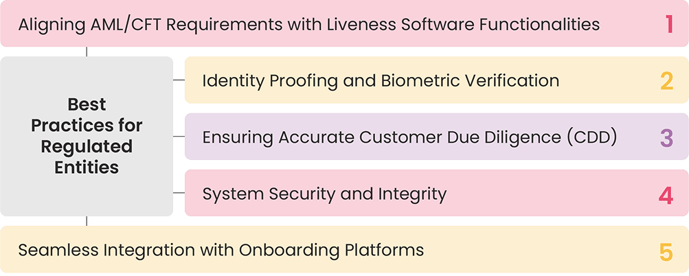 Best Practices for Regulated Entities for Enforcing All-Rounded Liveness Check Software