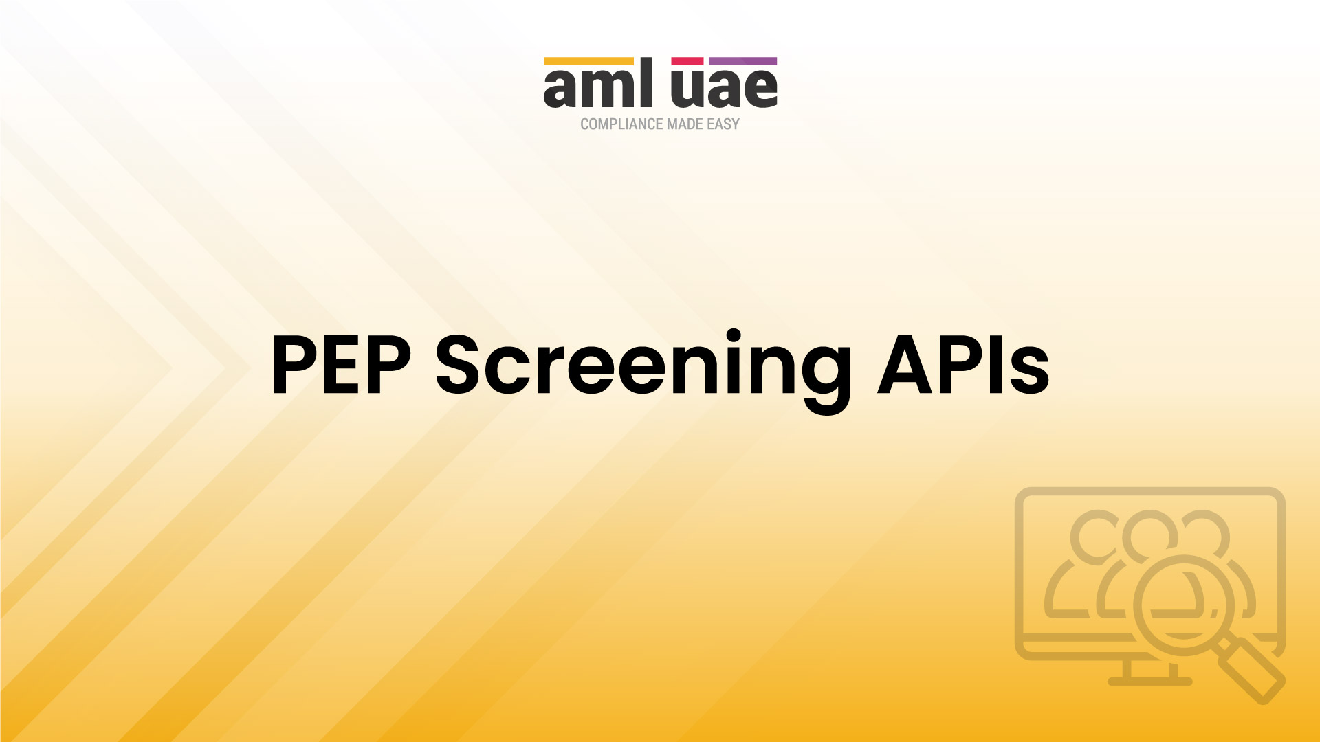 What Are the PEP Screening APIs? AML Guide
