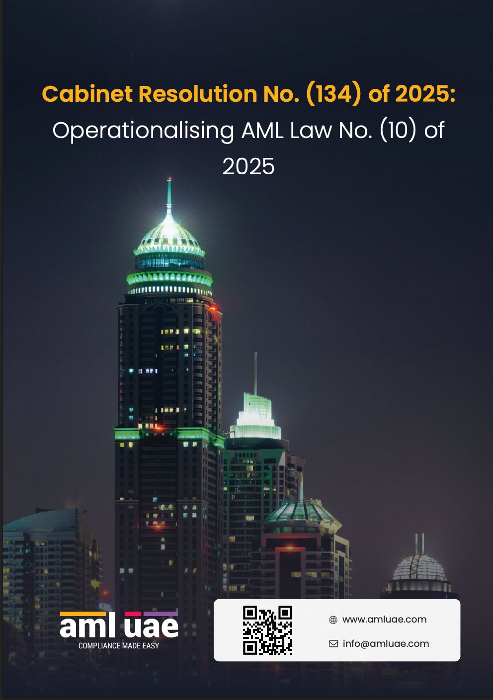 eBook on UAE AML Cabinet Resolution No. 134 of 2025