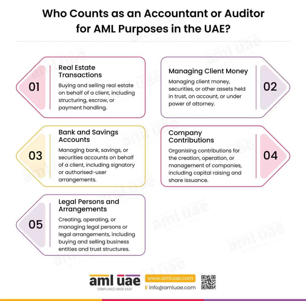 Who Counts as an Accountant or Auditor for AML Purposes in the UAE?