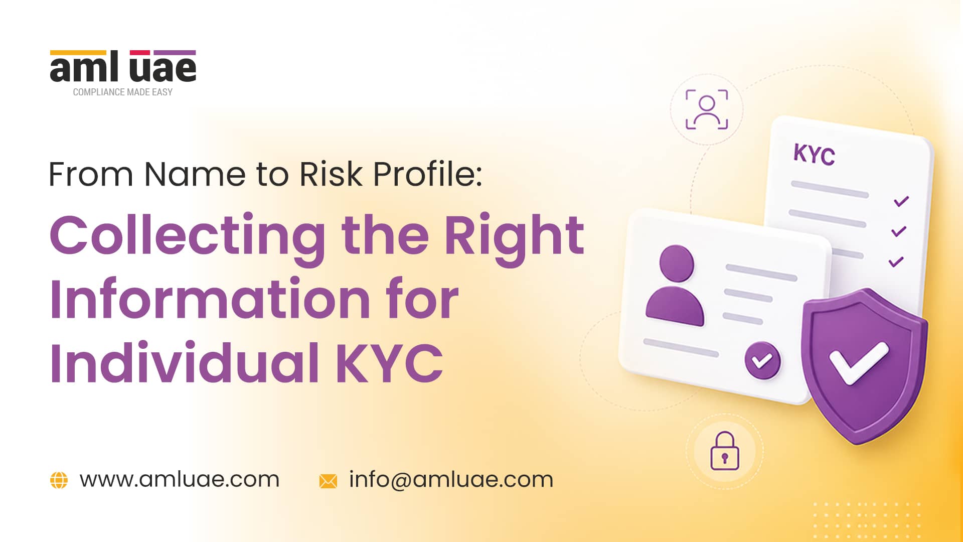 From Name to Risk Profile - Collecting the Right Information for Individual KYC