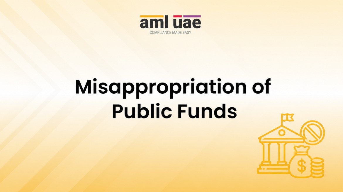 Misappropriation of Public Funds