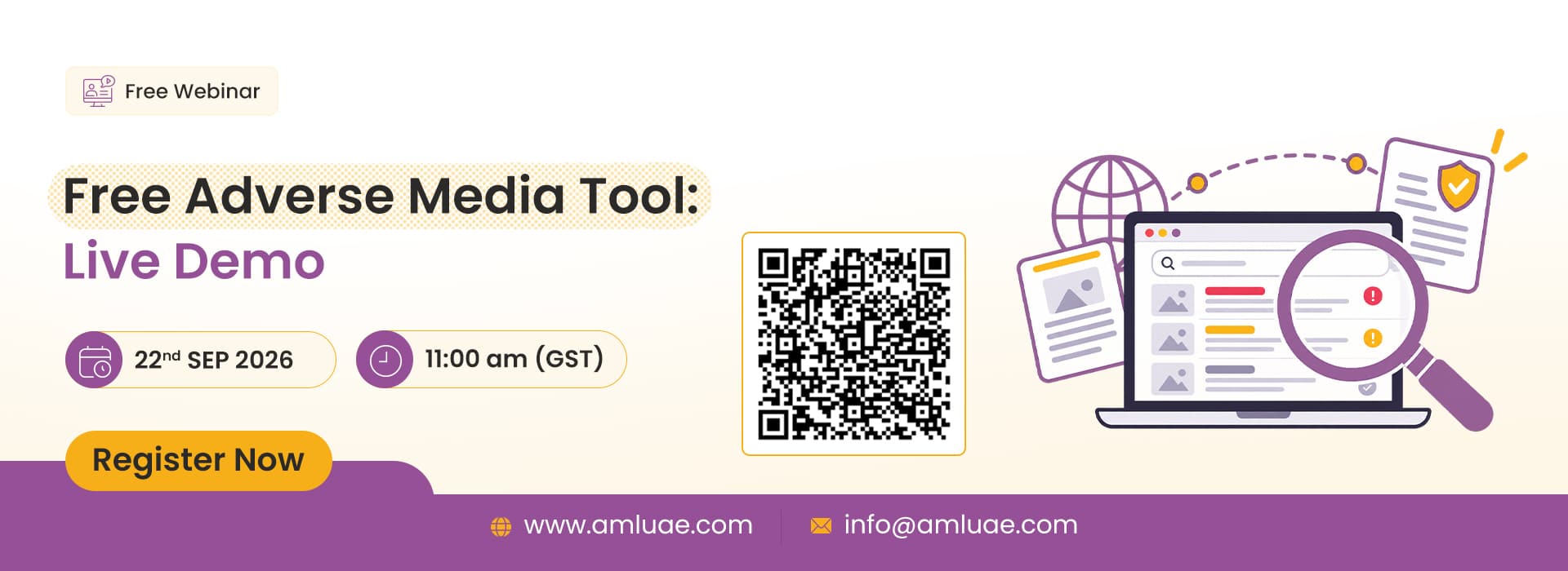 Webinar on Free Adverse Media Tool
